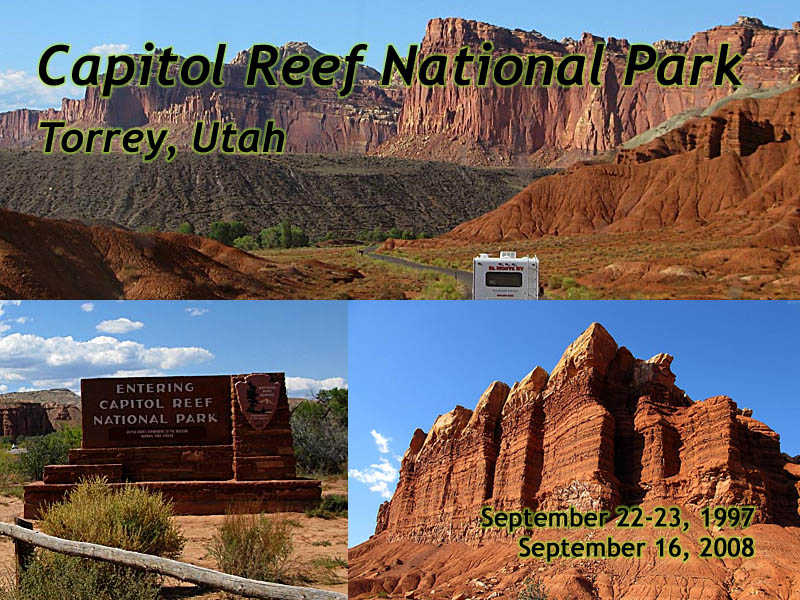 Capitol Reef title card