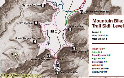 Dead Horse Point State Park Map