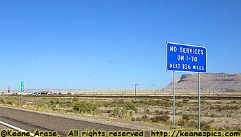 no services sign