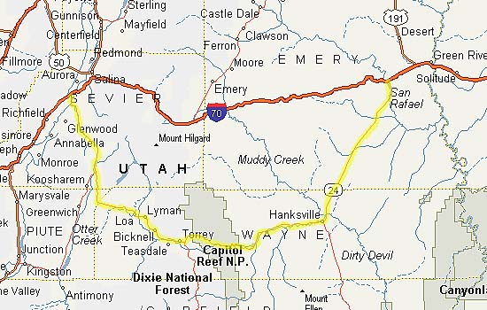 Utah24 Map