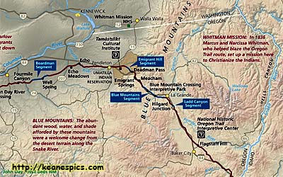 Oregon Trail Map