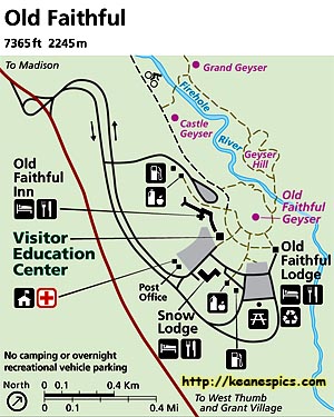 Old Faithful Map