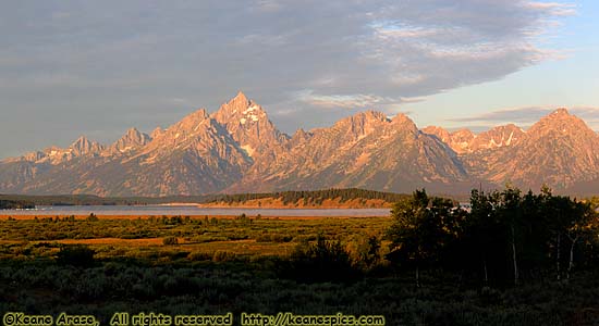 Tetons sunrise