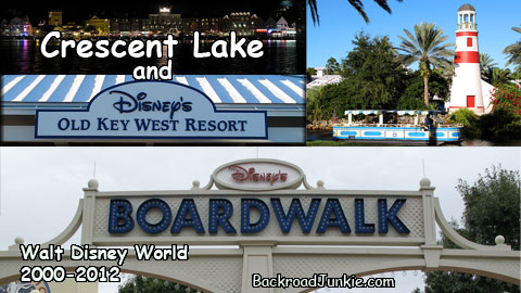 Crescent Lake and Disney's Old Key West Resort 