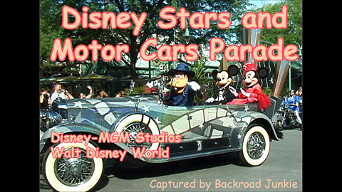 Disney Stars and Motor Cars Parade