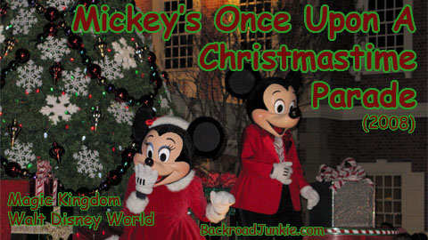 Mickey's Once Upon A Christmastime Parade 