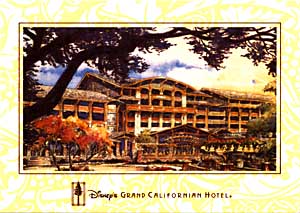 Grand Californian Postcard