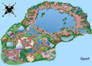 Epcot Map